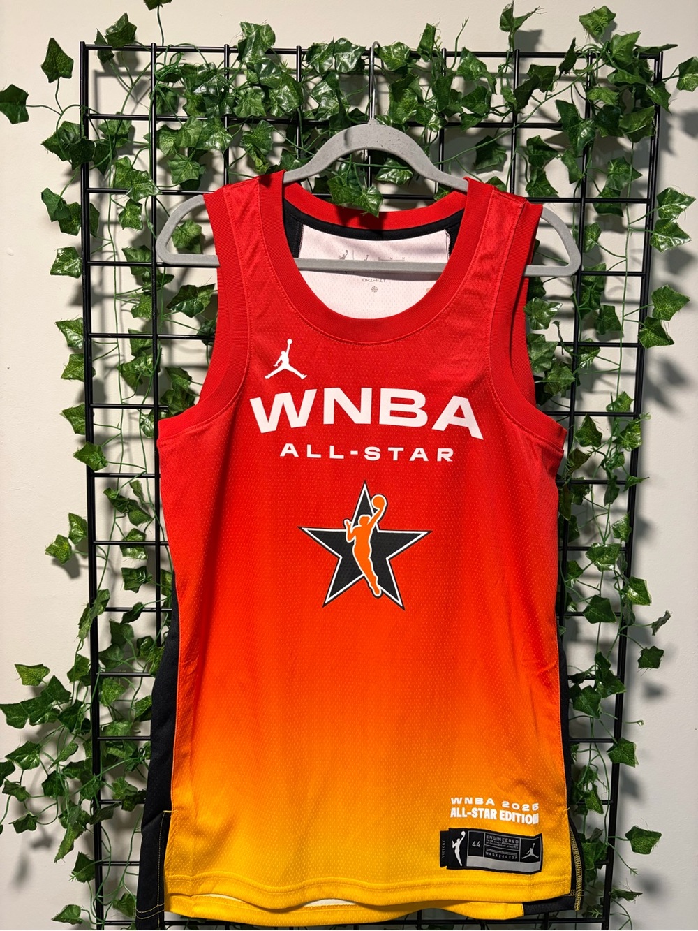 Jordan 2025 WNBA All-Star Jersey- Red/Orange/Yellow